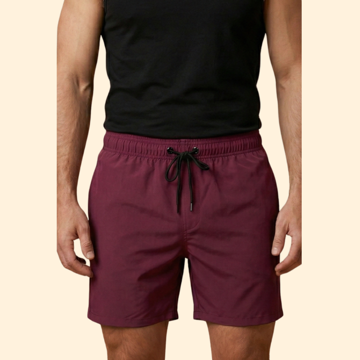 Men’s Sporty Swim Shorts with Drawstring