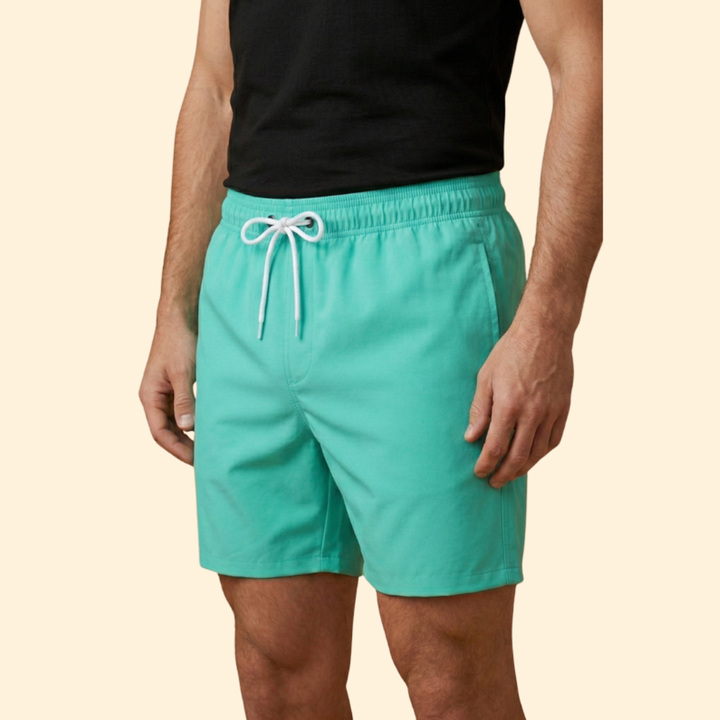 Men’s Sporty Swim Shorts with Drawstring
