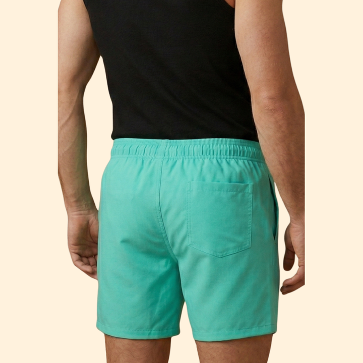 Men’s Sporty Swim Shorts with Drawstring