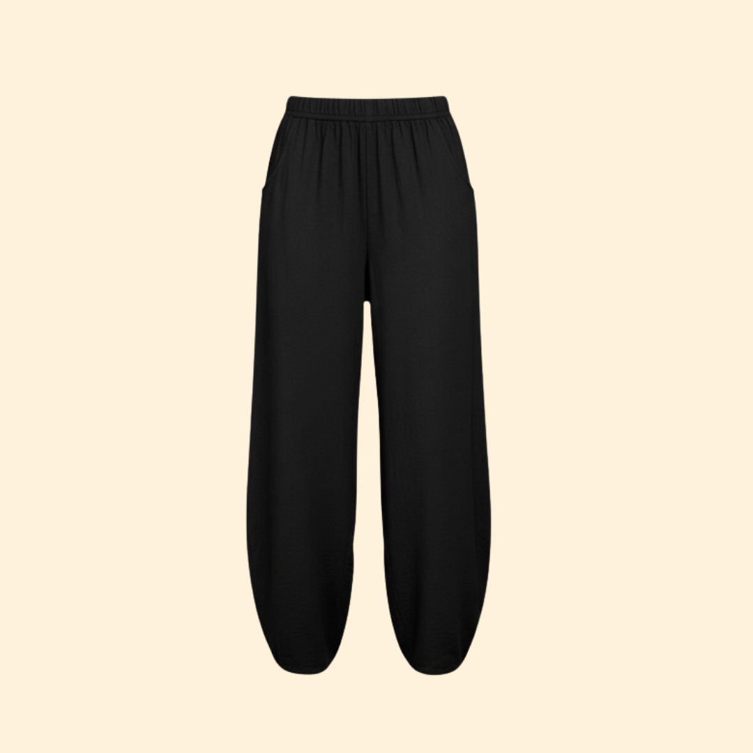 Women’s Loose Fit Pants with Patch Pockets