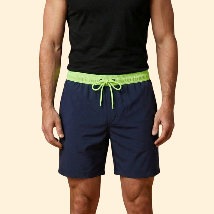 Men’s Sporty Swim Shorts with Drawstring