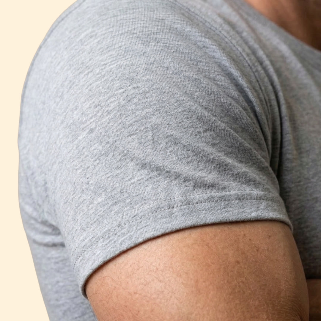 Men’s Basic T-Shirt with Crew Neck