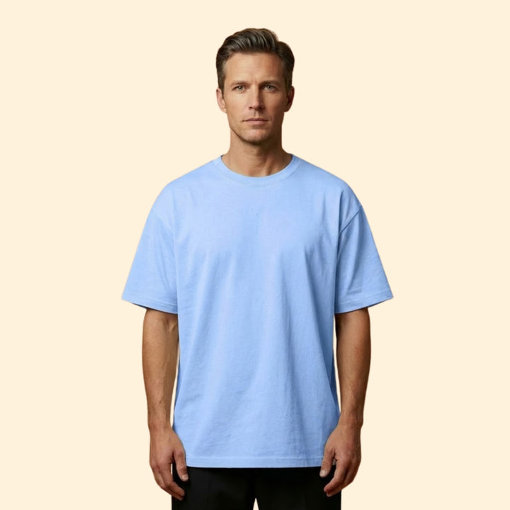 Men’s Basic T-Shirt with Oversized Silhouette