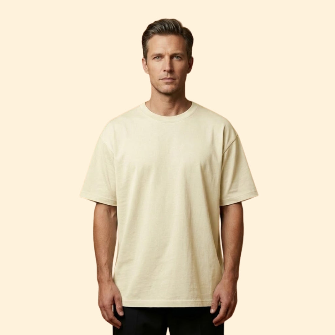 Men’s Basic T-Shirt with Oversized Silhouette