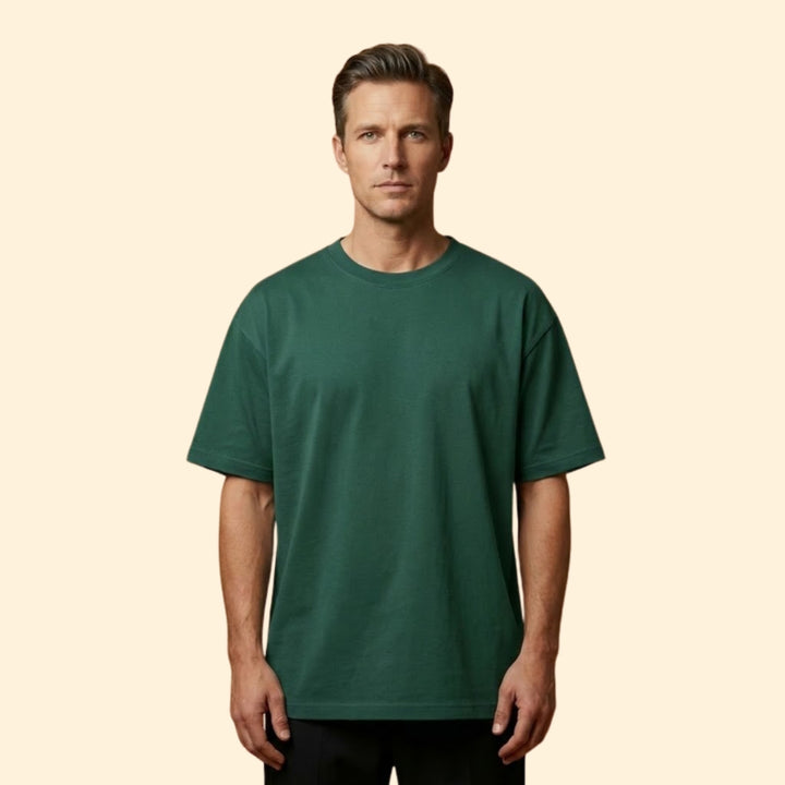 Men’s Basic T-Shirt with Oversized Silhouette