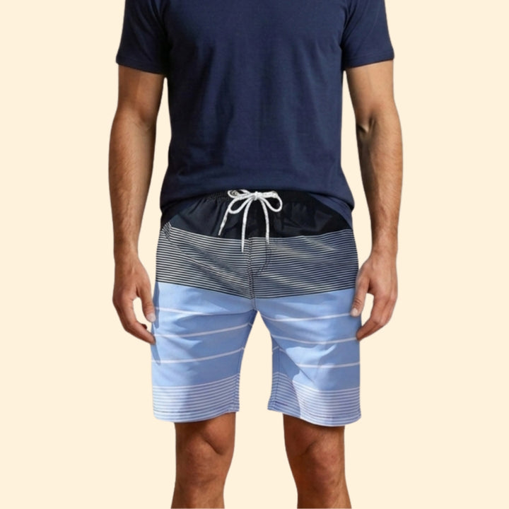 Men’s Beachwear Swim Shorts with Drawstring