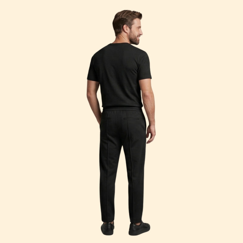 Men’s Casual Set with Drawstring Trousers