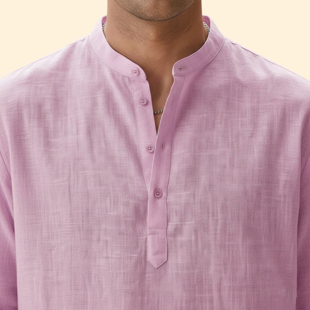 Men's Casual Shirt with Long Sleeves
