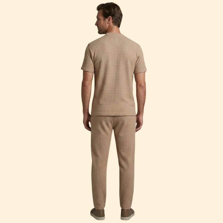 Men’s Casual Two-Piece Set with Relaxed Fit