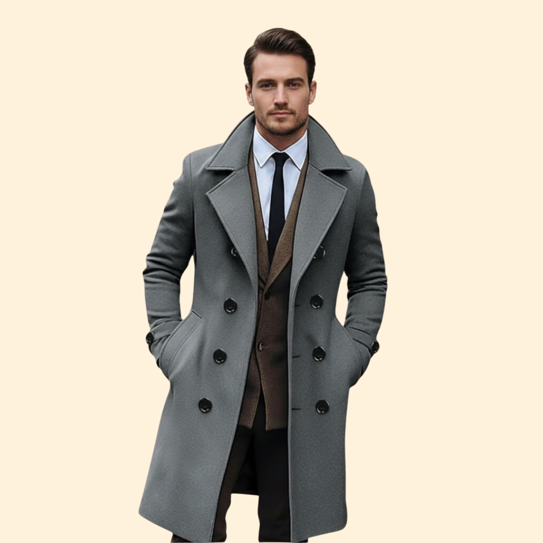 Men’s Blazer with Front Flap Pockets