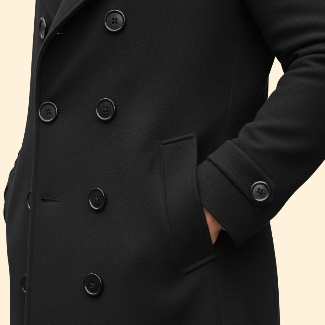 Men’s Blazer with Front Flap Pockets