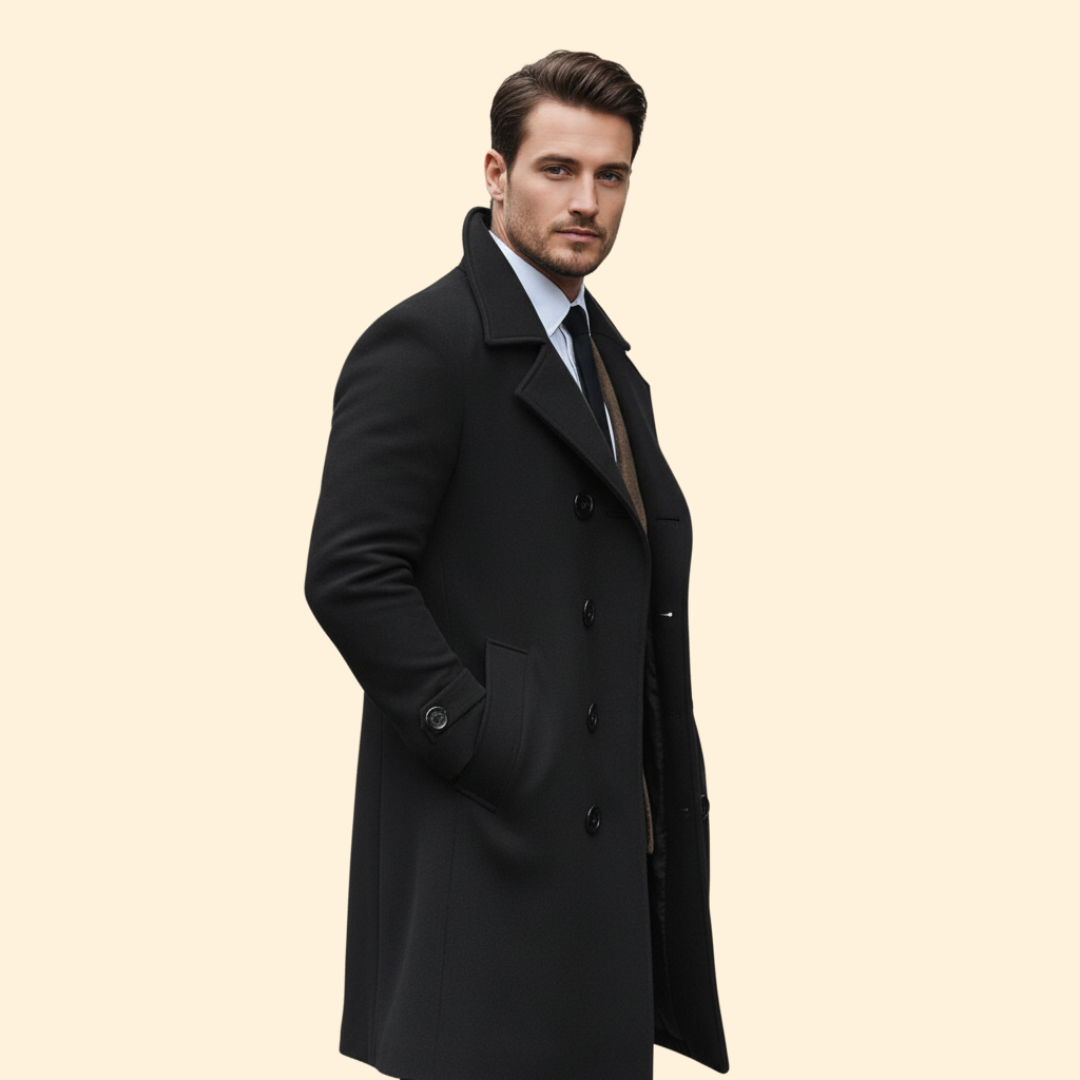 Men’s Blazer with Front Flap Pockets