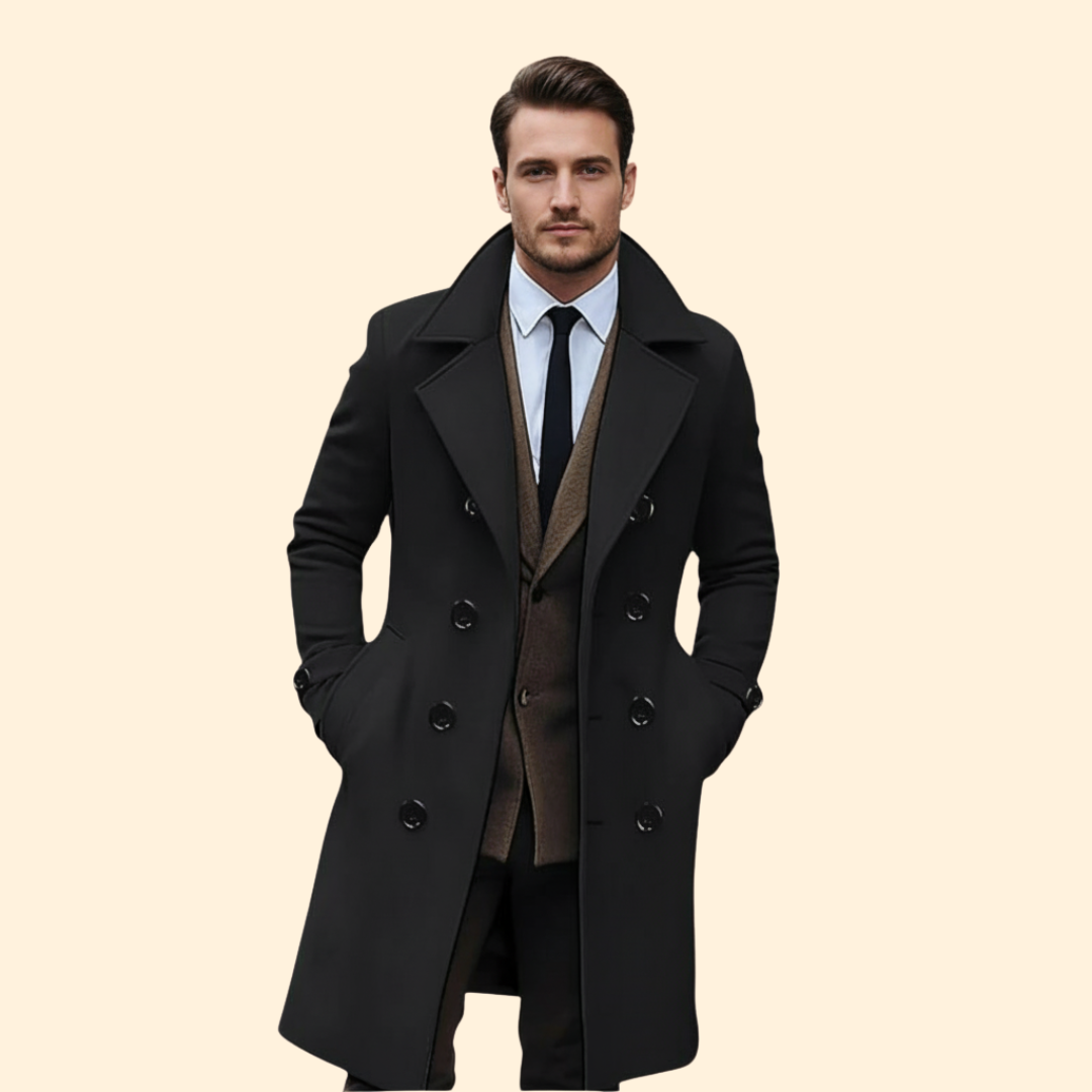 Men’s Blazer with Front Flap Pockets