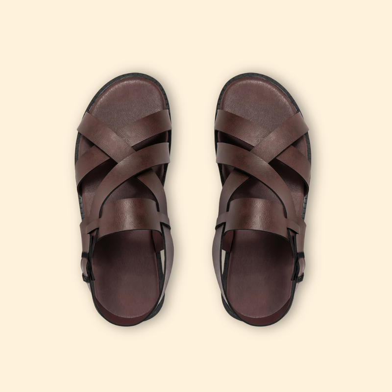 Men's Mesh Sandals with Strap
