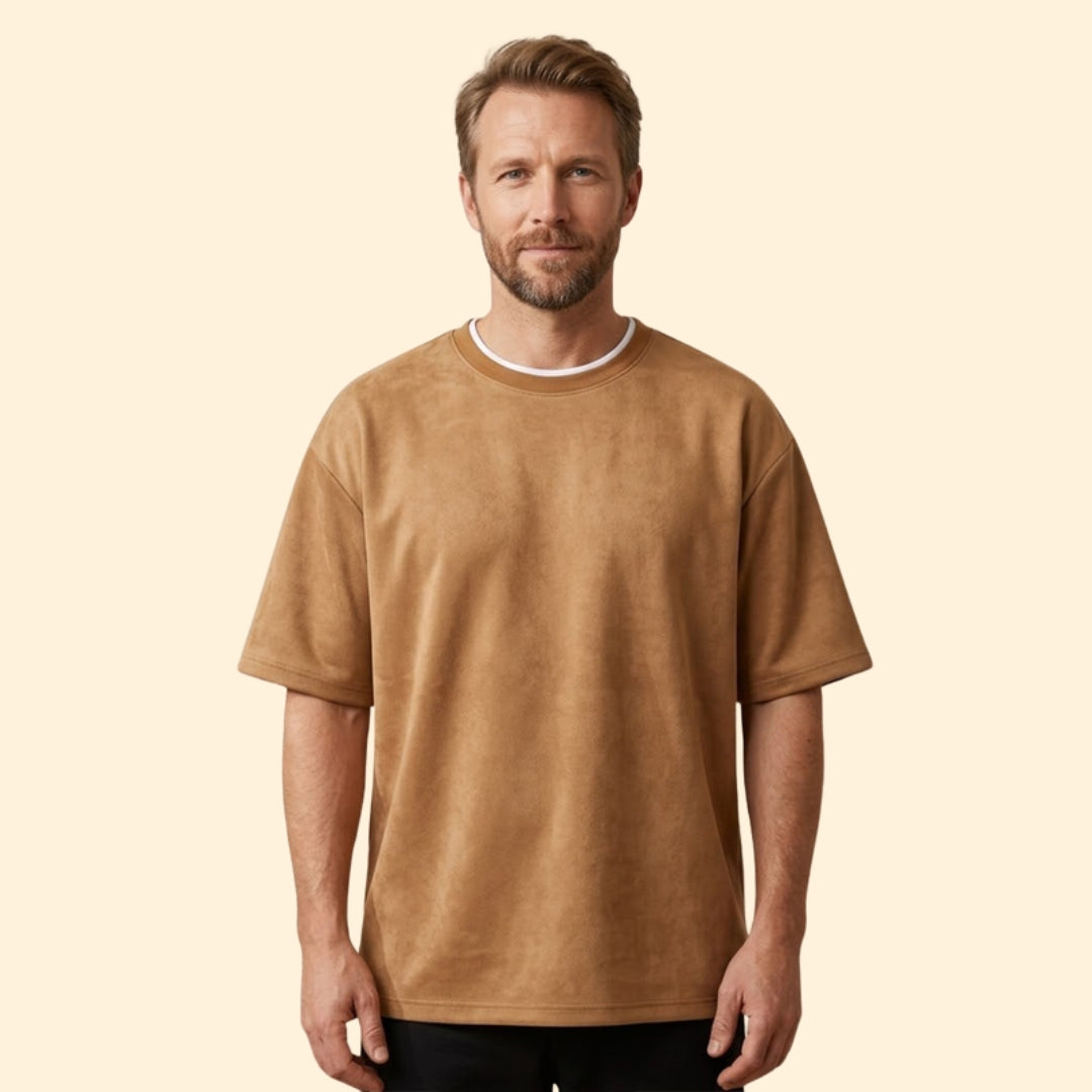 Men’s Oversized T-Shirt with Round Neck