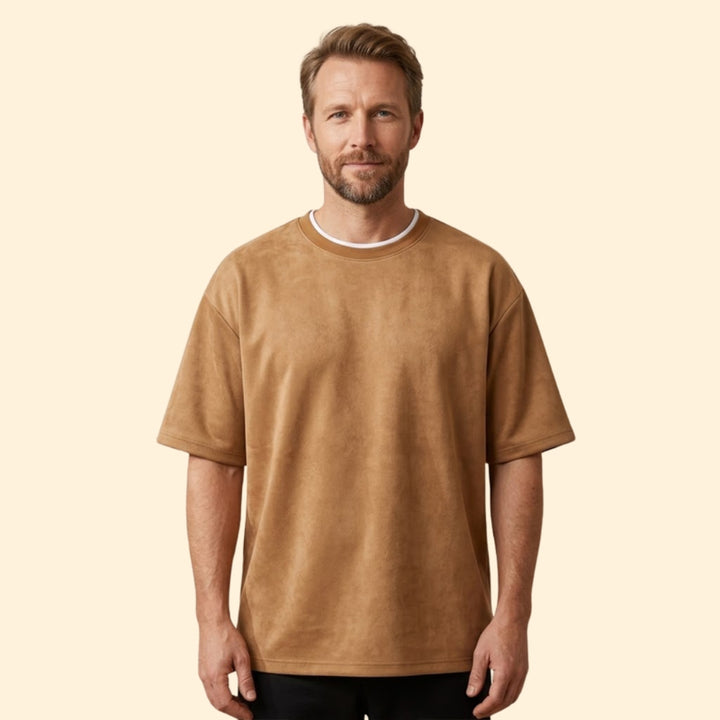 Men’s Oversized T-Shirt with Round Neck