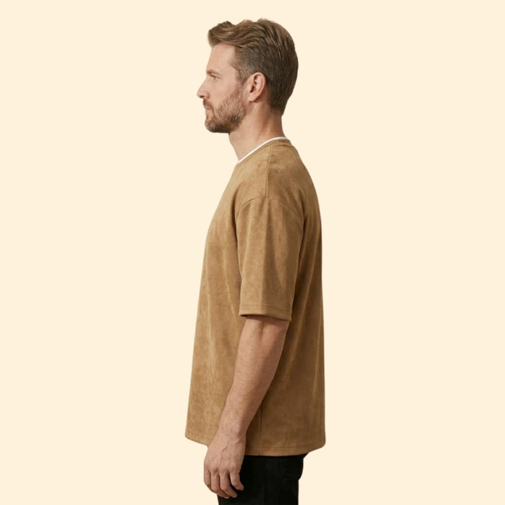 Men’s Oversized T-Shirt with Round Neck