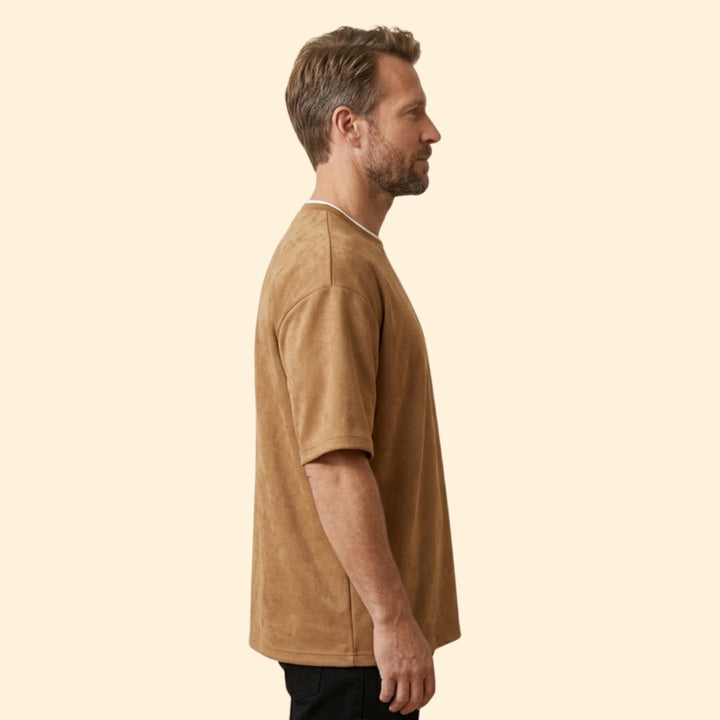 Men’s Oversized T-Shirt with Round Neck