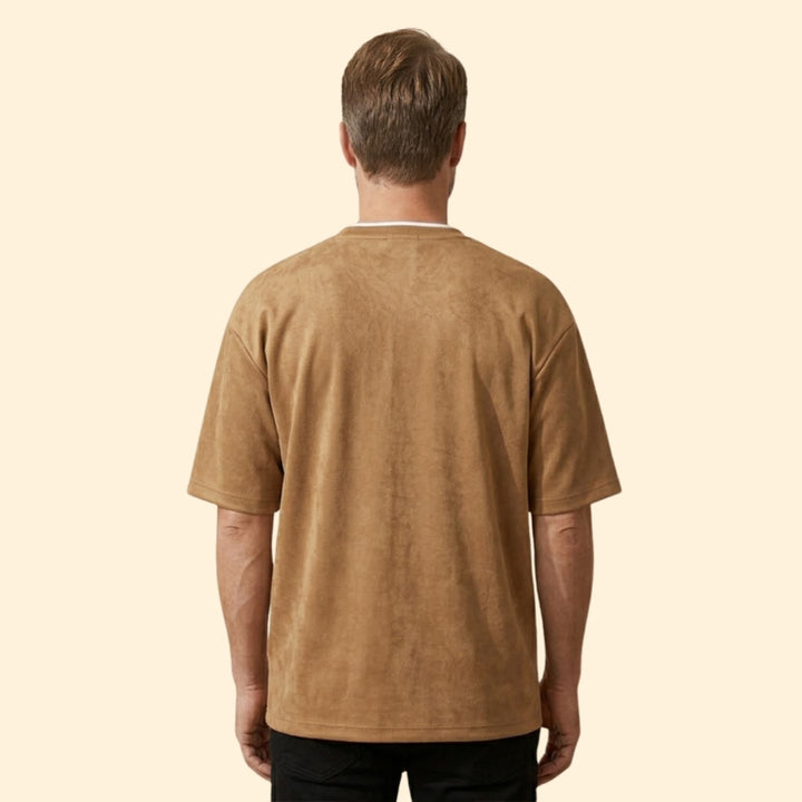 Men’s Oversized T-Shirt with Round Neck