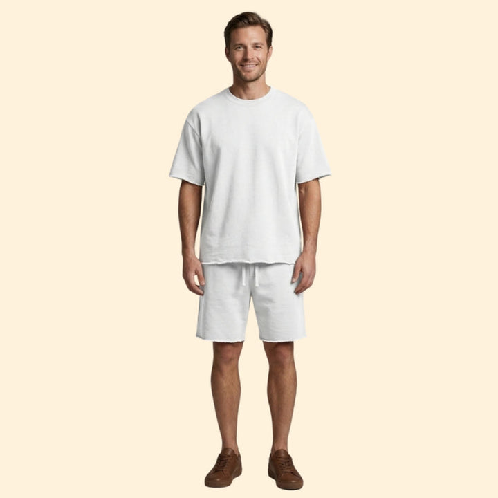 Men’s Relaxed Fit T-Shirt and Shorts Set