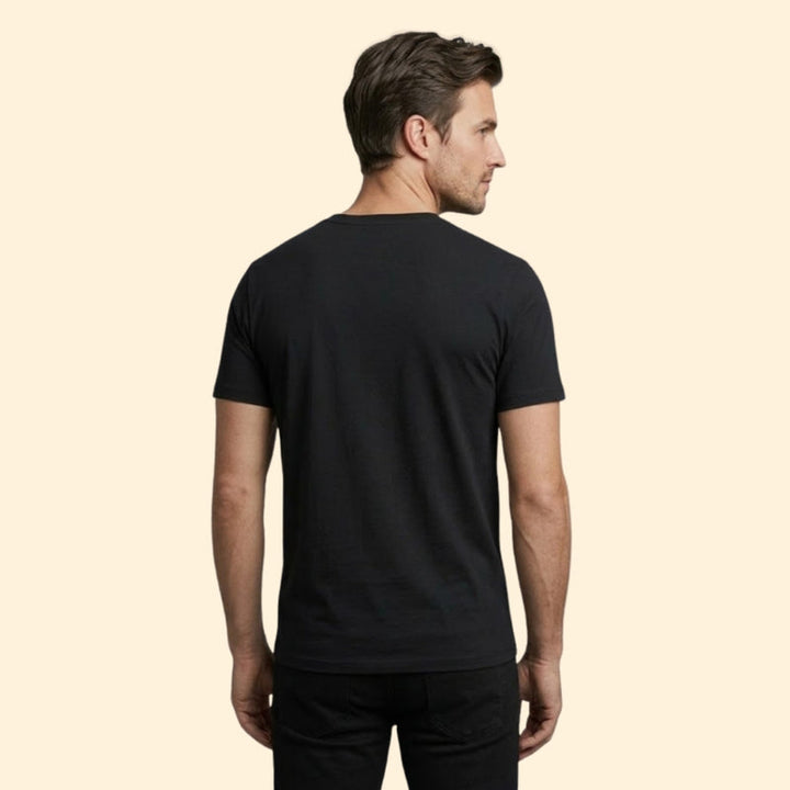 Men’s Short Sleeve V-Neck T-Shirt with Pocket