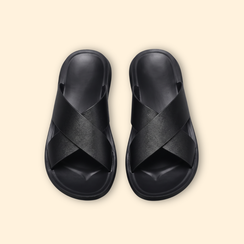 Men's Slide Sandals with Straps
