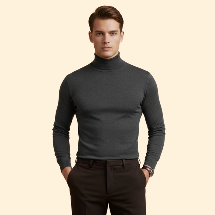 Men’s Slim Fit Turtleneck Sweater