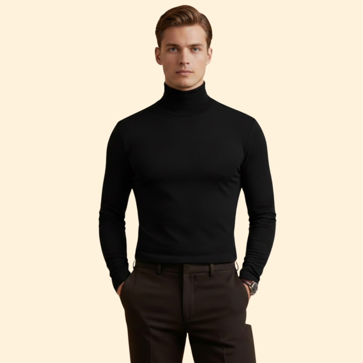 Men’s Slim Fit Turtleneck Sweater