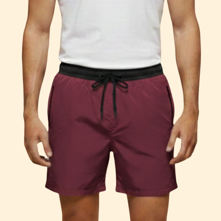 Men’s Summer Active Shorts with Elastic Waist