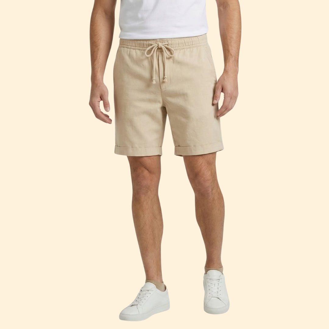 Men’s Summer Shorts with Drawstring Waist