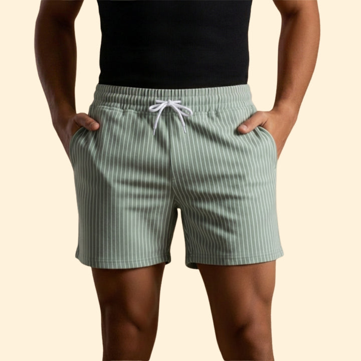 Men's Summer Shorts with Elastic Waist