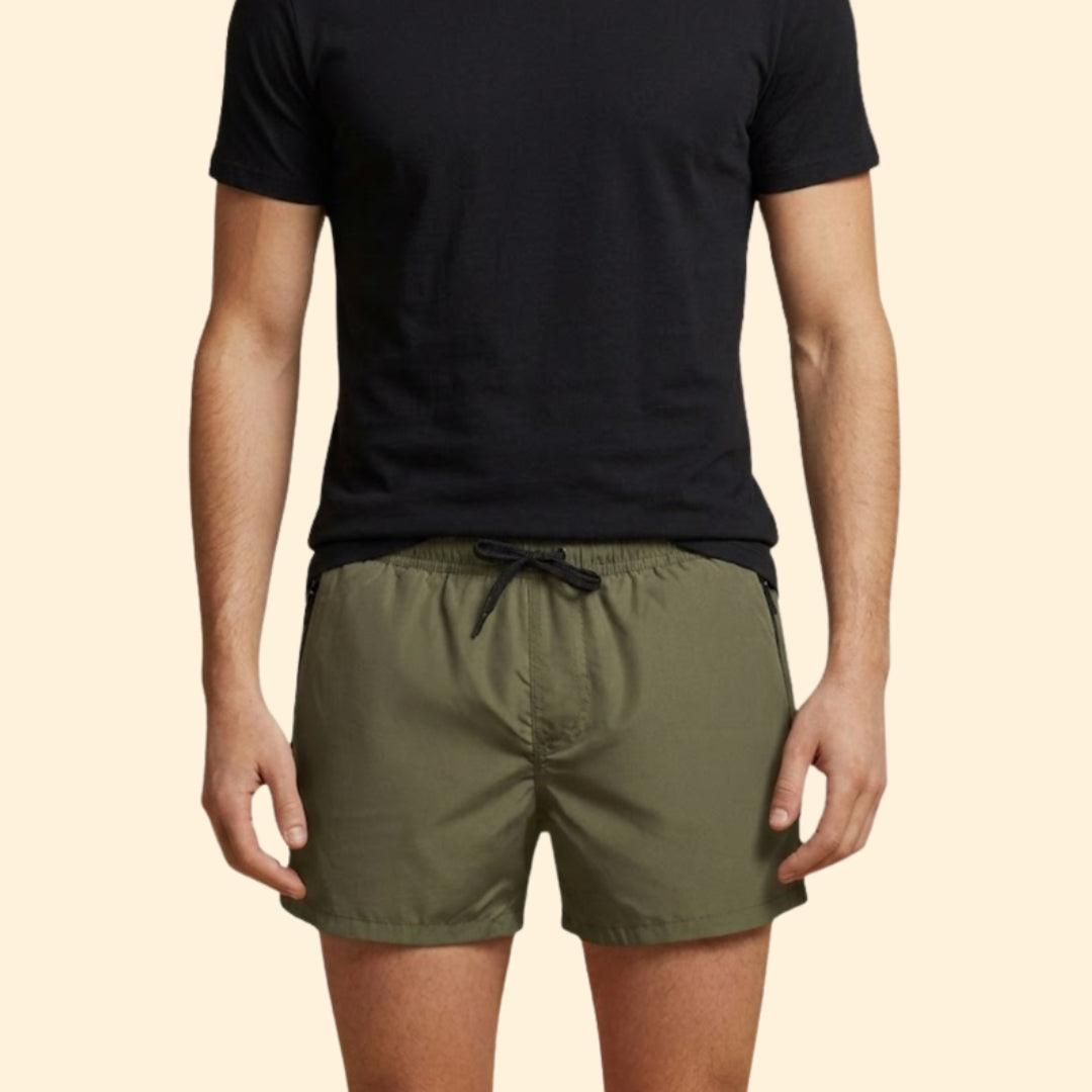 Men’s Summer Shorts with Elastic Waistband