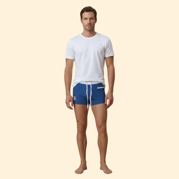 Men’s Swim Shorts with Zippered Pockets