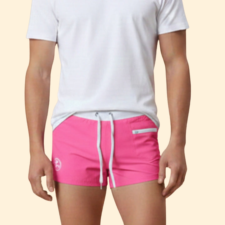 Men’s Swim Shorts with Zippered Pockets