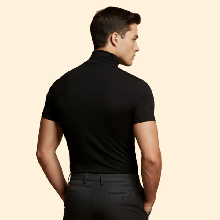 Men's Turtleneck T-shirt Slim Fit