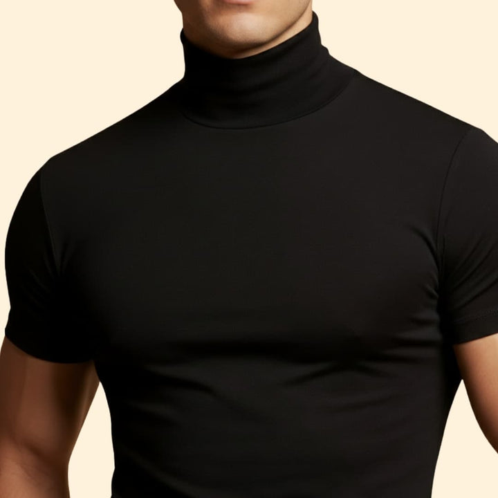 Men's Turtleneck T-shirt Slim Fit