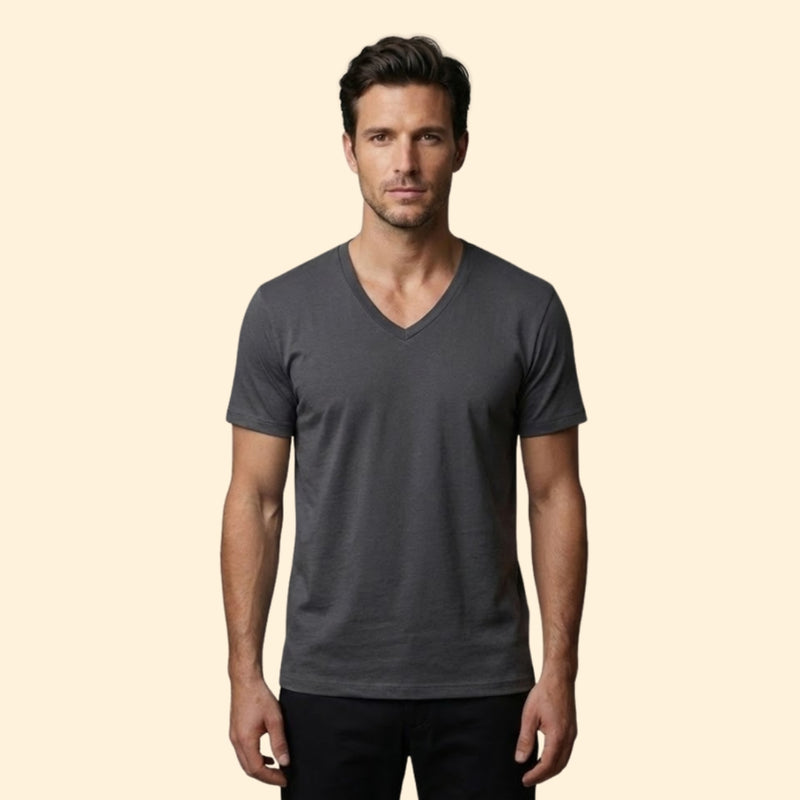 Men’s Casual V-Neck Tee