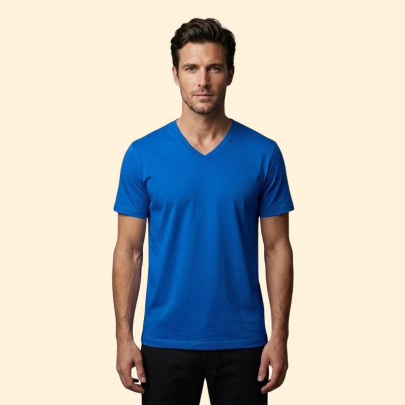 Men’s Casual V-Neck Tee