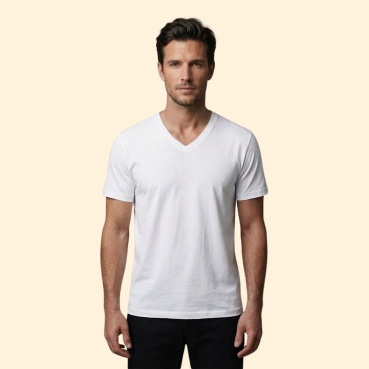 Men’s Casual V-Neck Tee