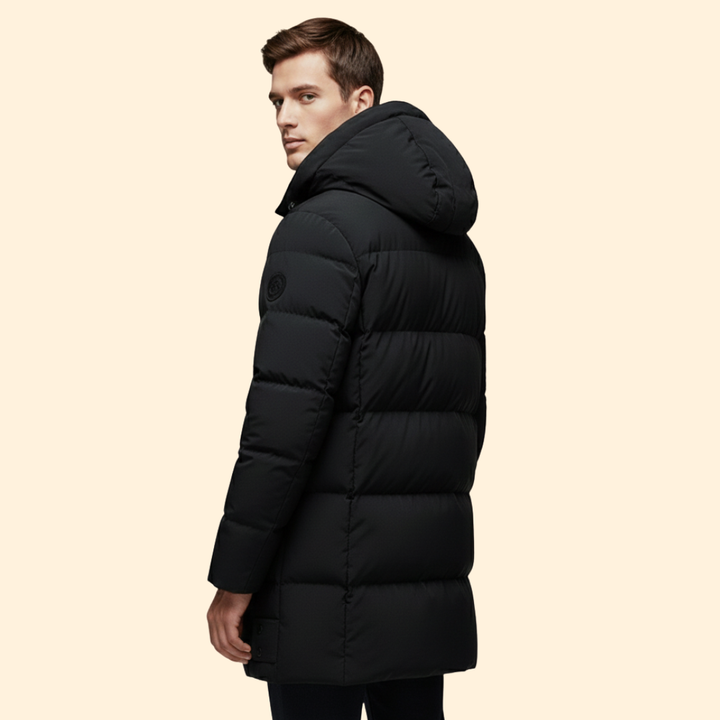 Men’s Puffer Jacket with Hood