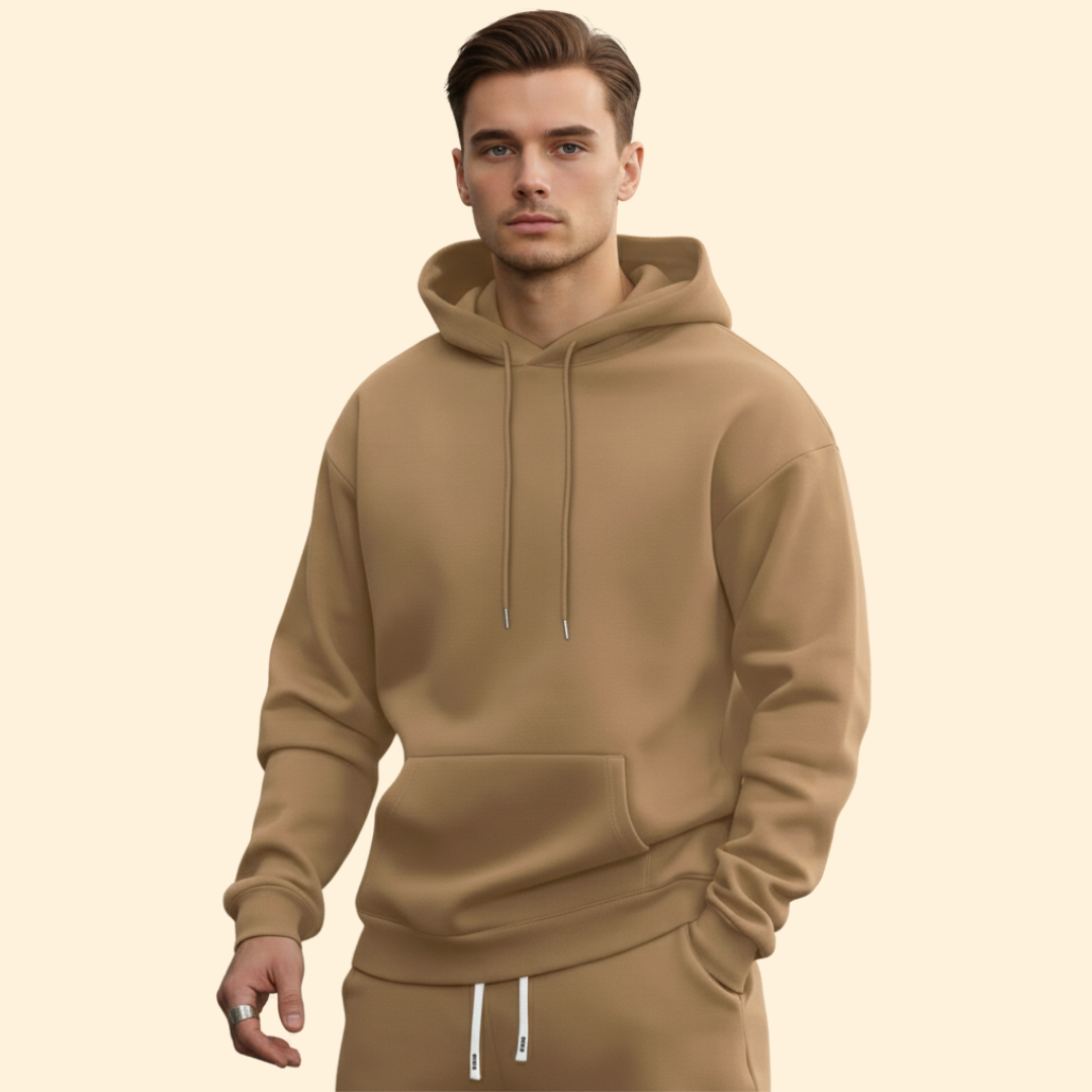 Men’s Tracksuit Set with Hoodie and Joggers