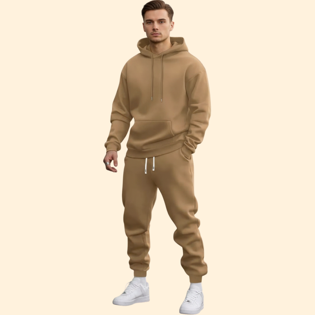 Men’s Tracksuit Set with Hoodie and Joggers