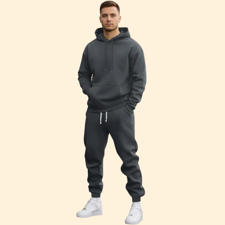 Men’s Tracksuit Set with Hoodie and Joggers