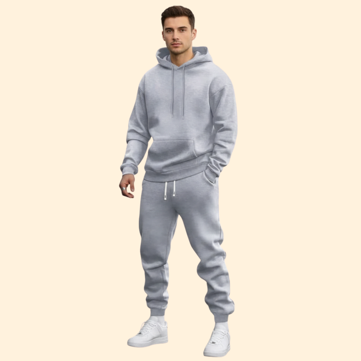 Men’s Tracksuit Set with Hoodie and Joggers