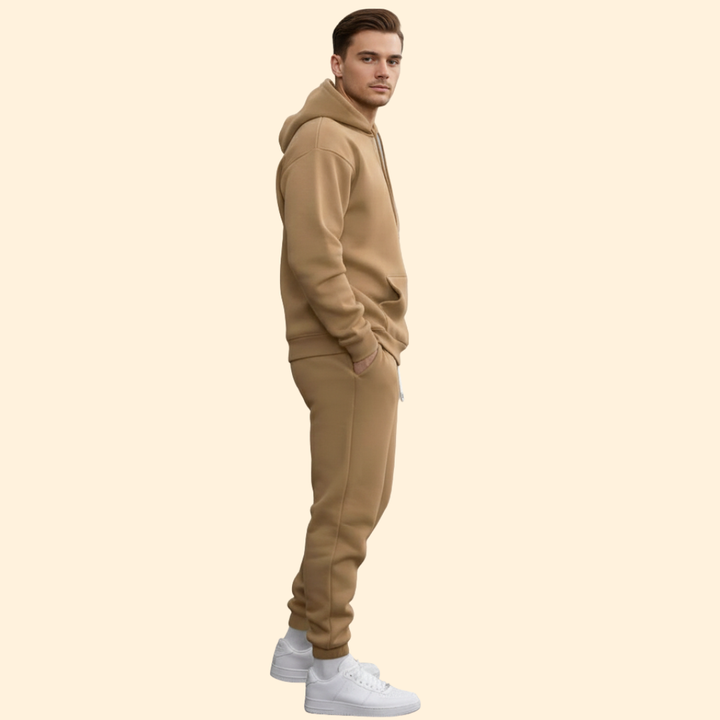 Men’s Tracksuit Set with Hoodie and Joggers