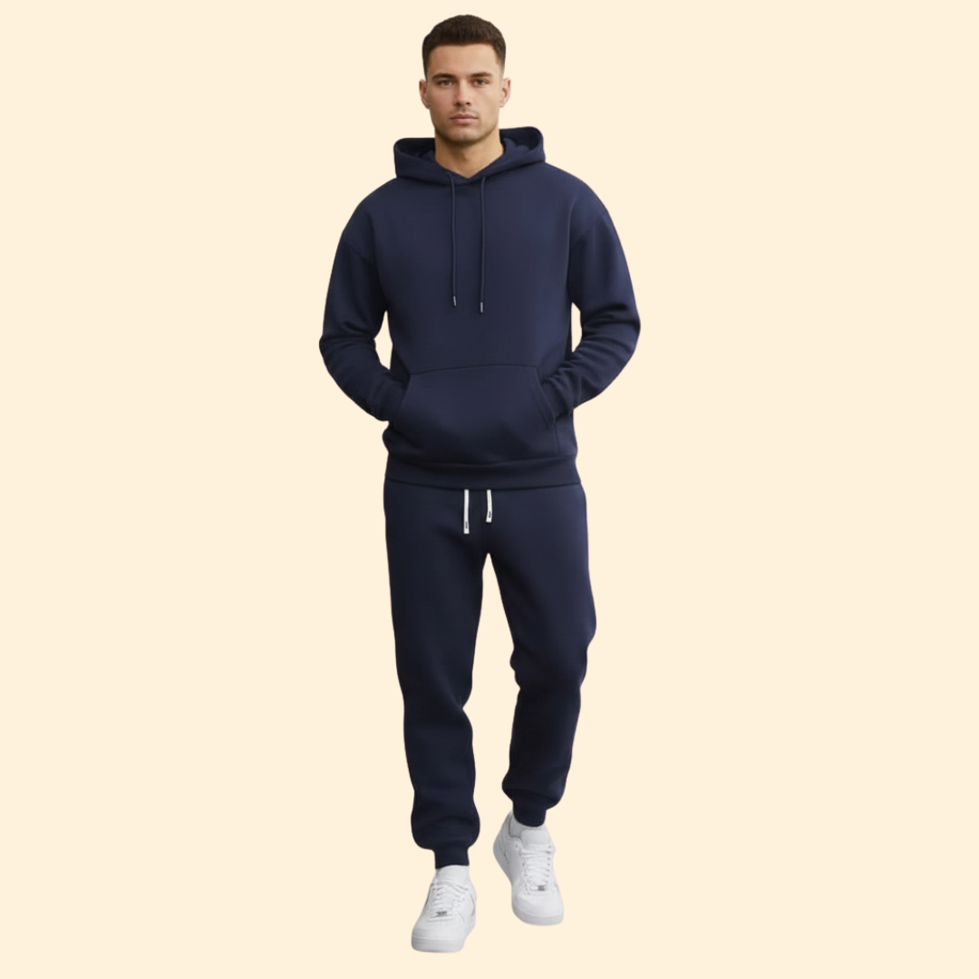 Men’s Tracksuit Set with Hoodie and Joggers