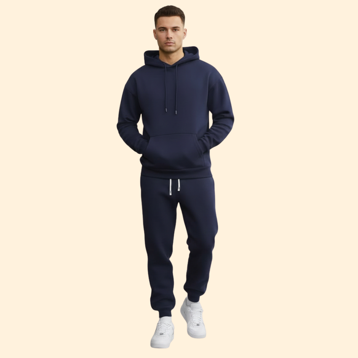 Men’s Tracksuit Set with Hoodie and Joggers