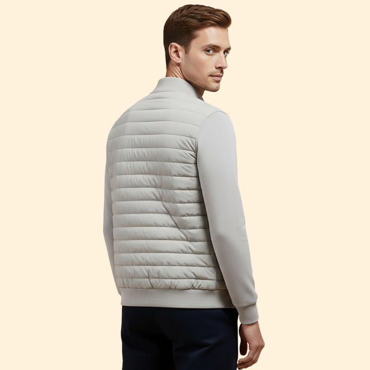 Men’s Zip-Up Bomber Jacket