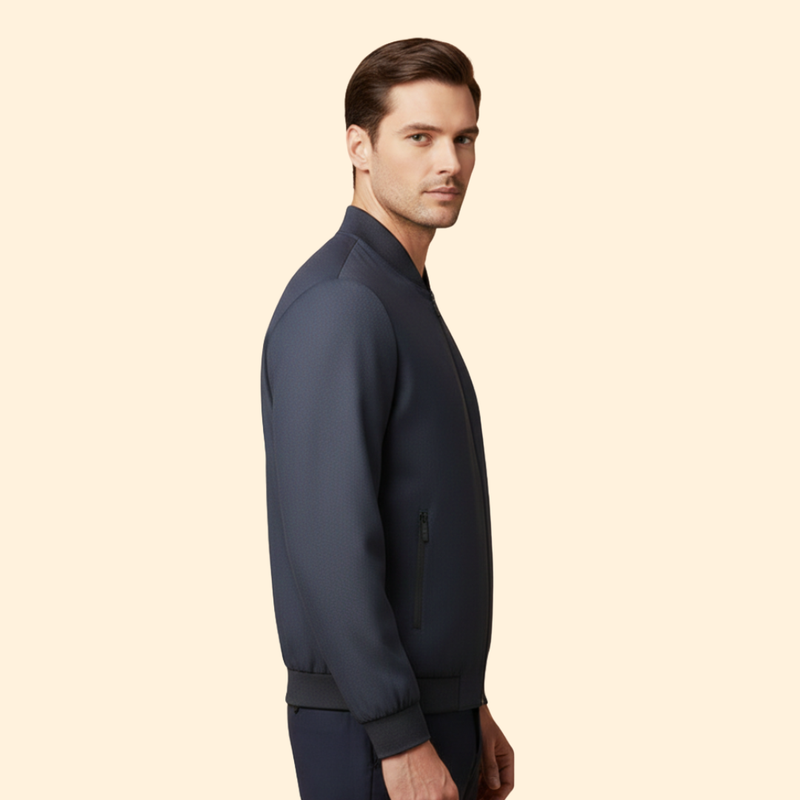 Men’s Zip-Up Bomber Jacket