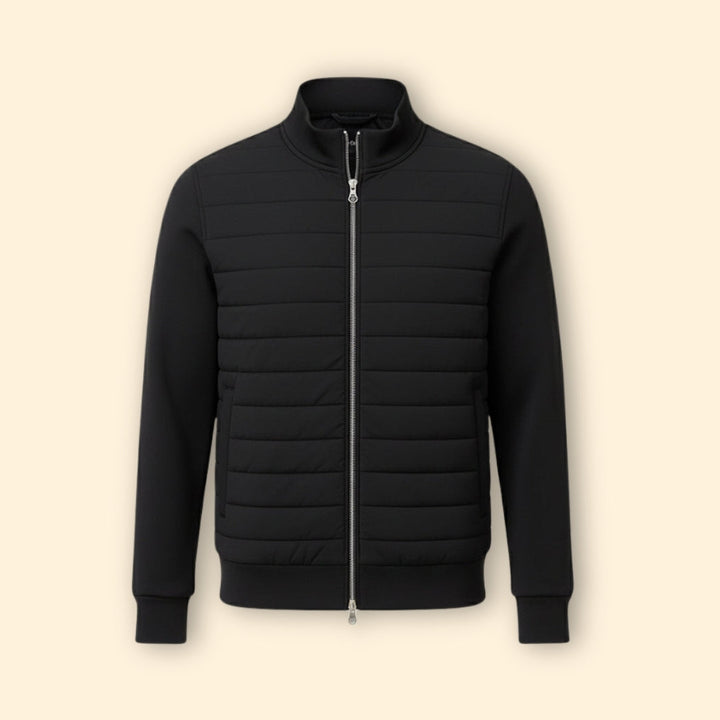 Men’s Hybrid Jacket with Full Zip Closure